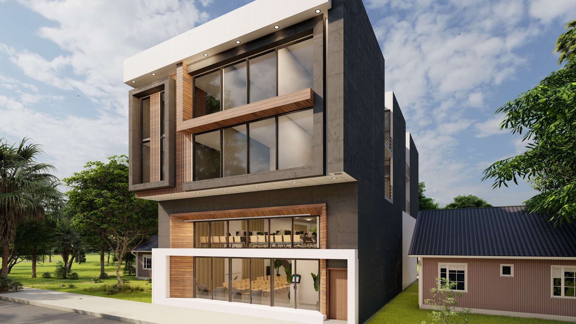 Edificio Corporativo Diseño